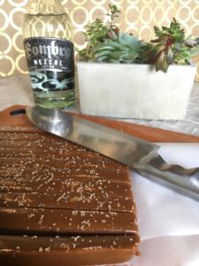 Salted Mezcal Caramels