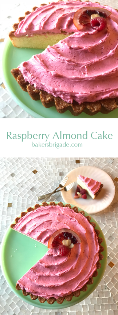 Raspberry Almond Cake