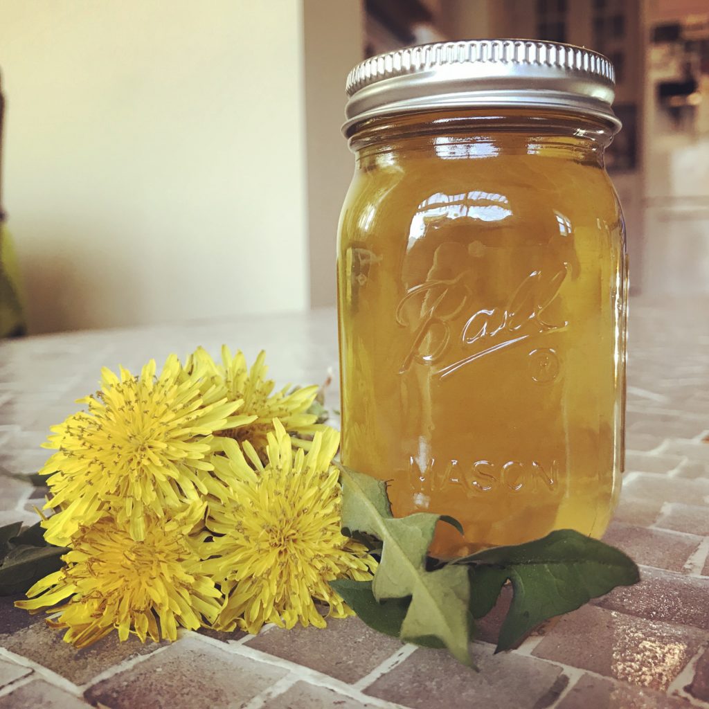 Mom's Dandelion Jelly