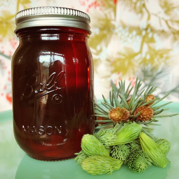 Carmelized Spruce Syrup