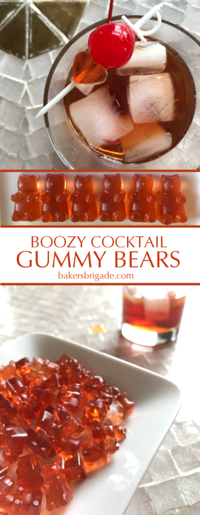 Boozy Cocktail Gummy Bears