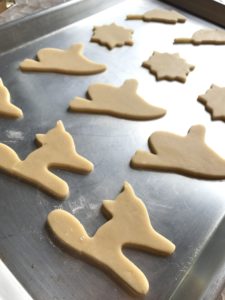 Black and White Halloween Cookies