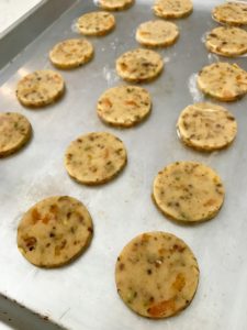 Glazed Apricot-Pistachio Cookies