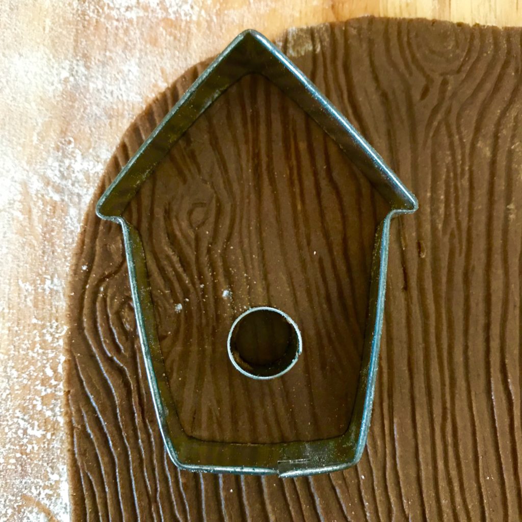 Gingerbread Birdhouse Cookies