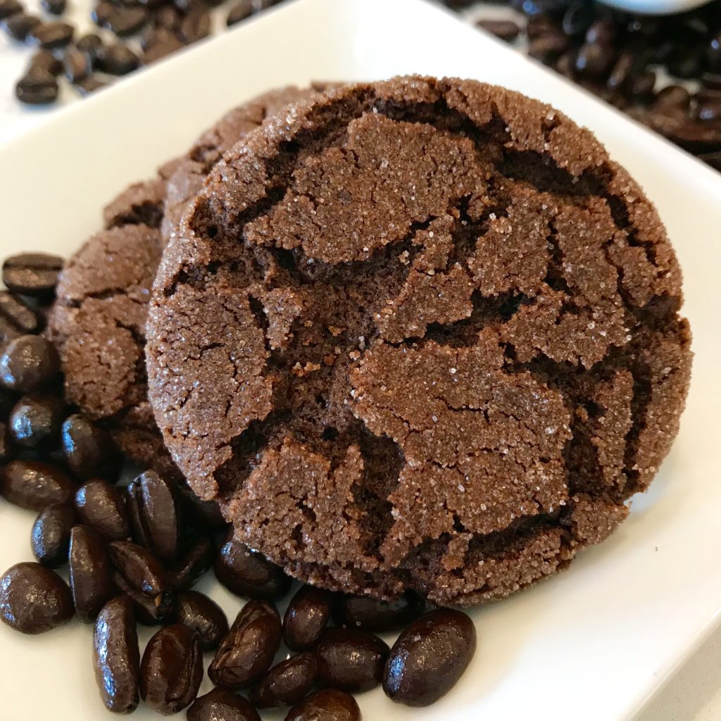 Easy Chocolate Espresso Sugar Cookies