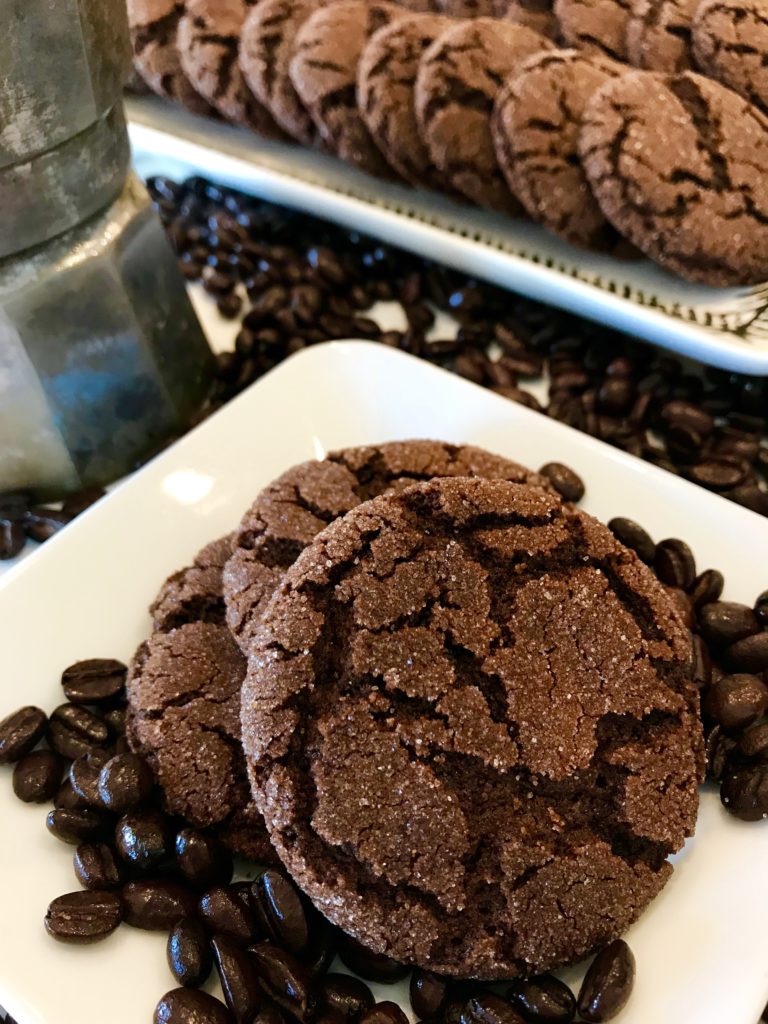 Chewy Chocolate-Espresso Cookies
