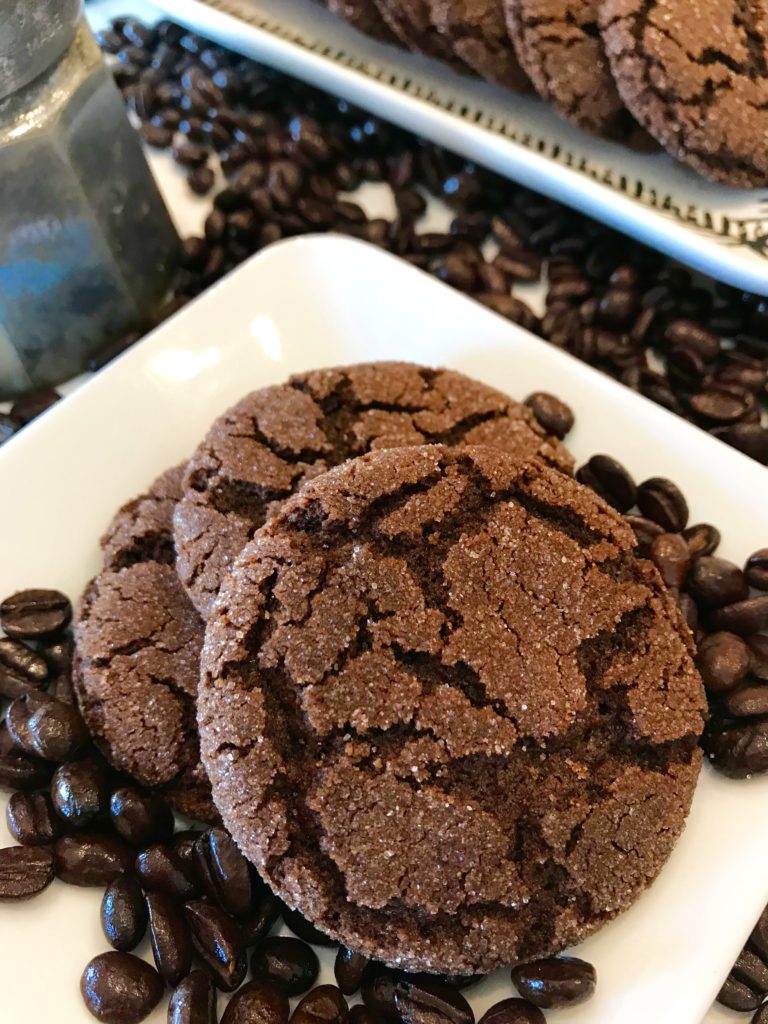 Chewy Chocolate Espresso Cookies