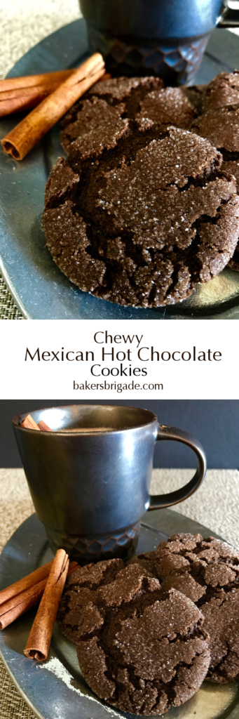 Chewy Mexican Hot Chocolate Cookies