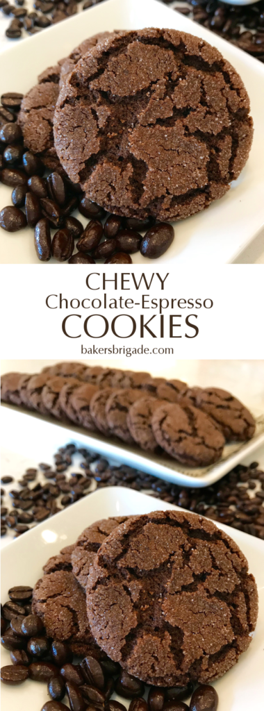 Chewy Chocolate-Espresso Cookies