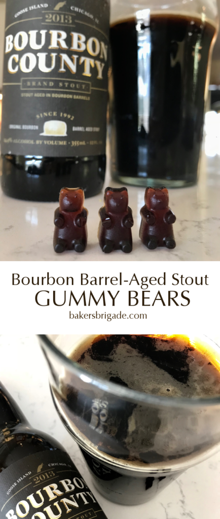 Bourbon Barrel-Aged Stout Gummy Bears