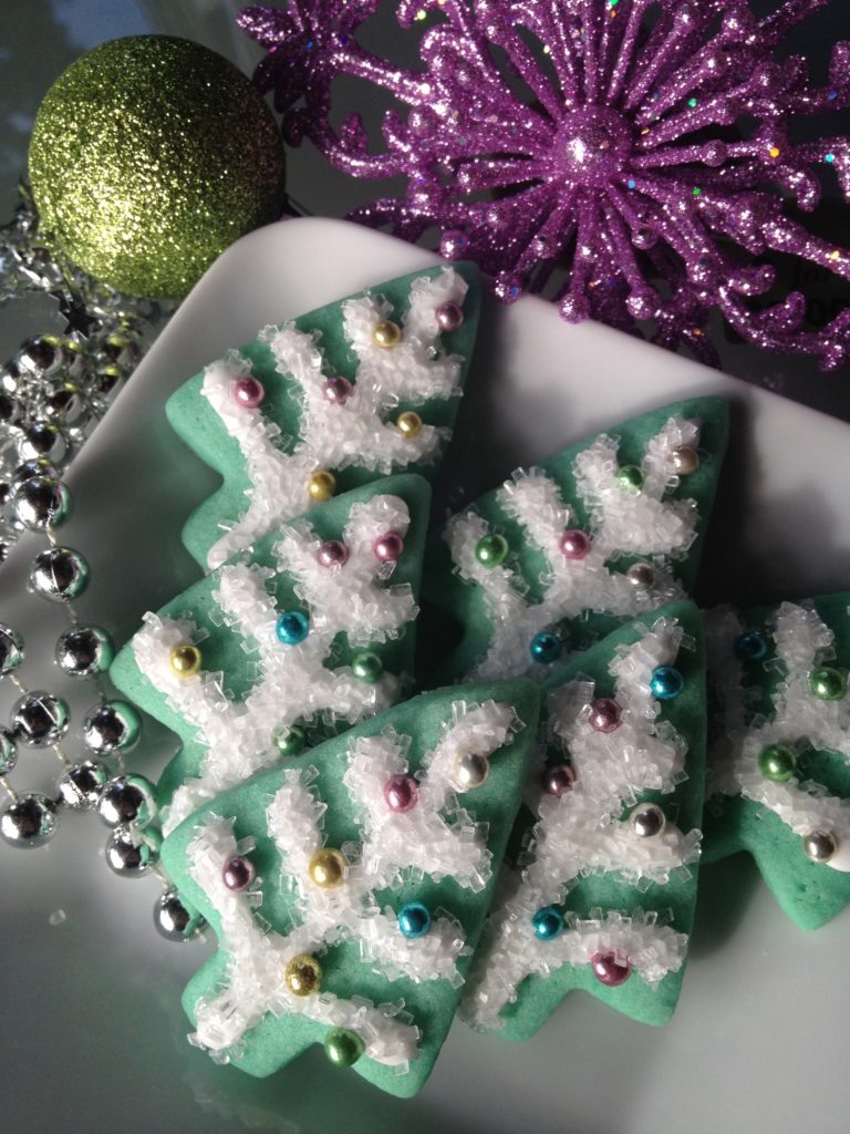 Tinsel Tree Mini Cookies