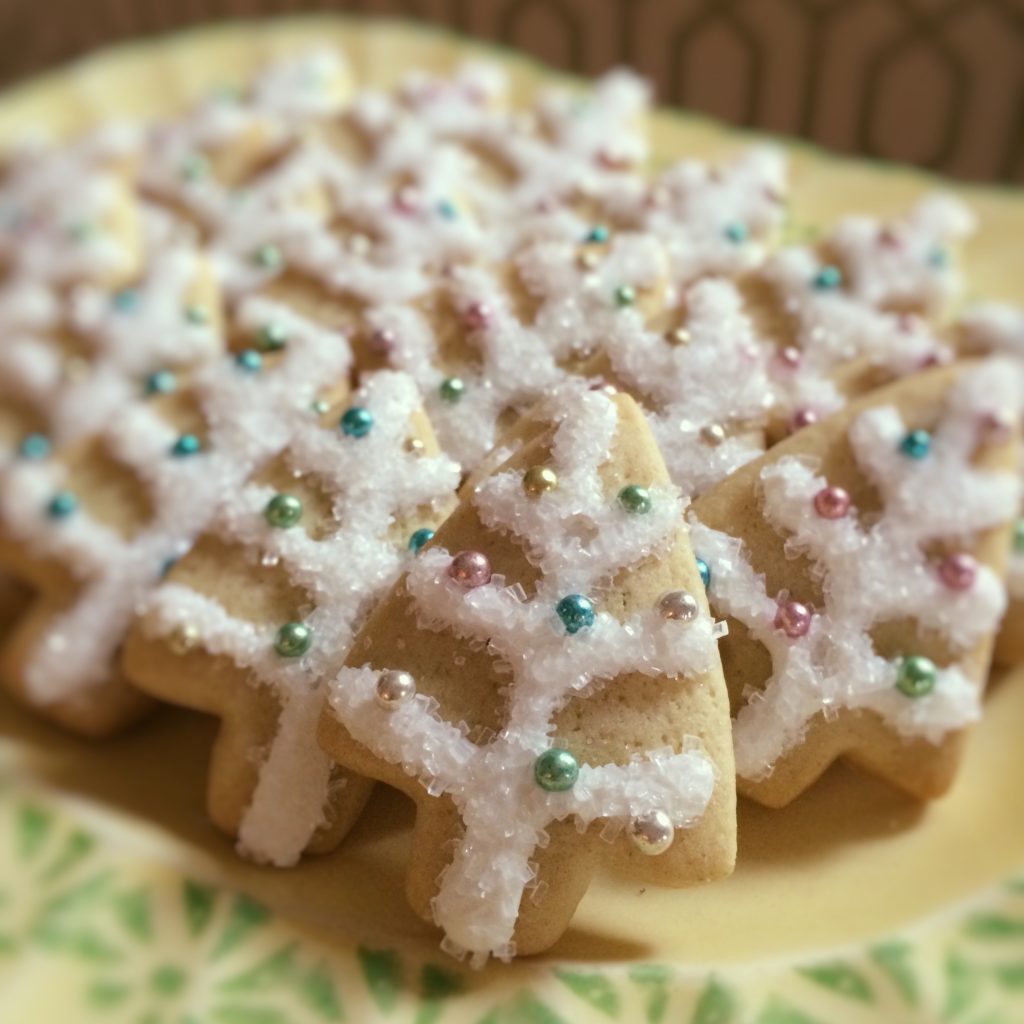 Tinsel Tree Mini Cookies