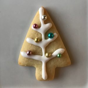 Tinsel Tree Mini Cookies