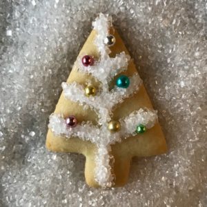 Tinsel Tree Mini Cookies