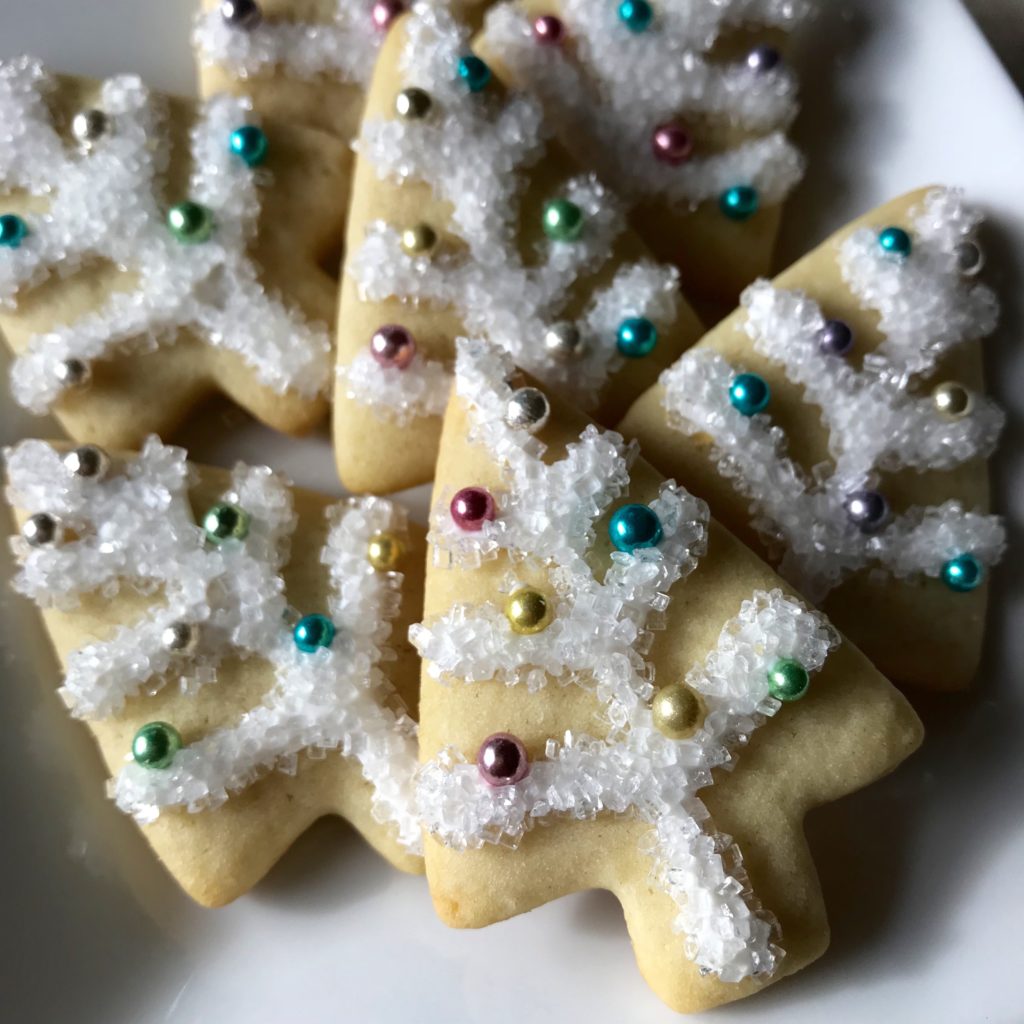 Tinsel Tree Mini Cookies