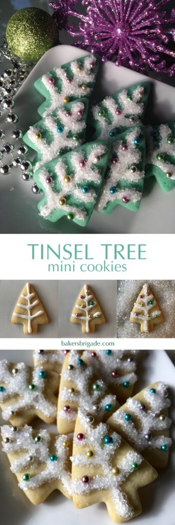 Tinsel Tree Mini Cookies