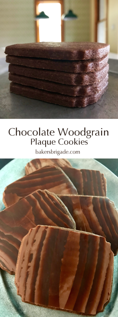 Woodgrain Plaque Cookies