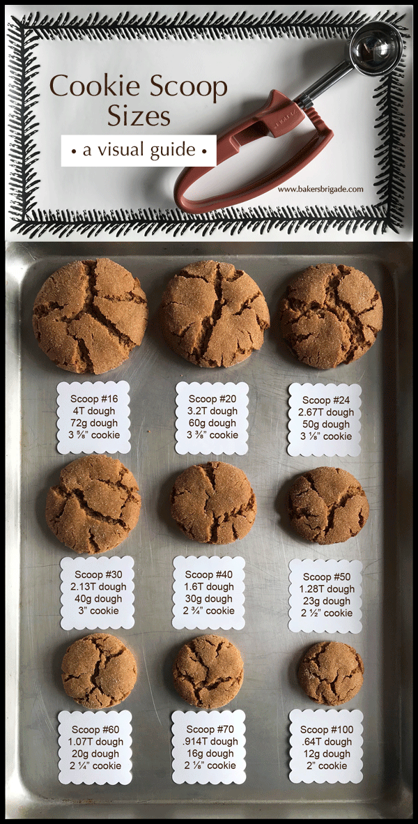 Cookie Scoop Sizes Explained (with Infographic!)