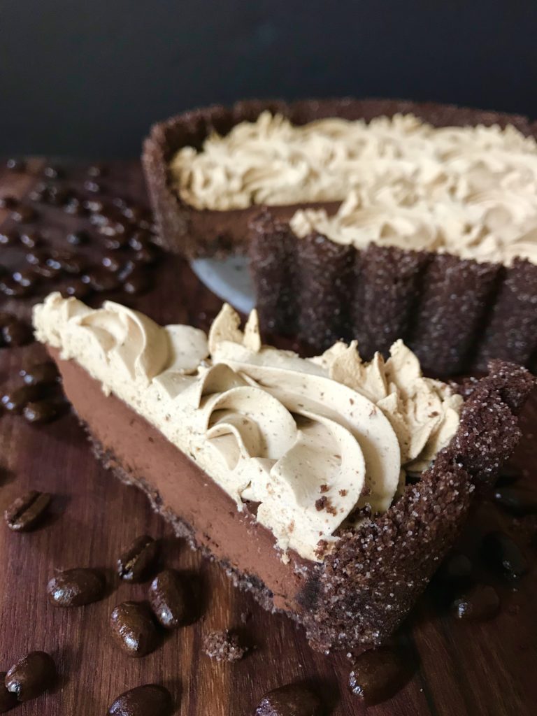 Dark Chocolate Espresso Tart