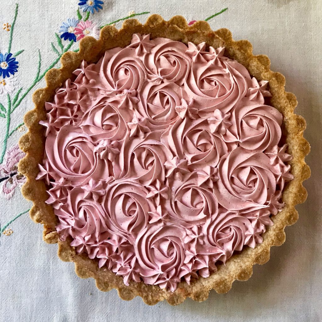 Strawberry Rhubarb Tart