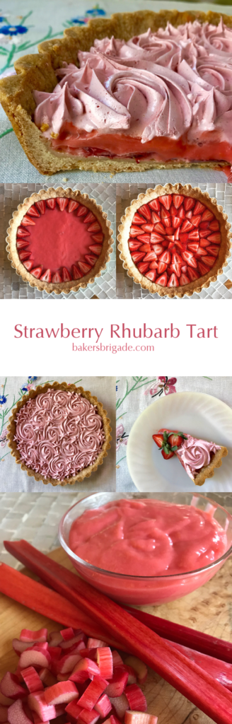Strawberry Rhubarb Tart
