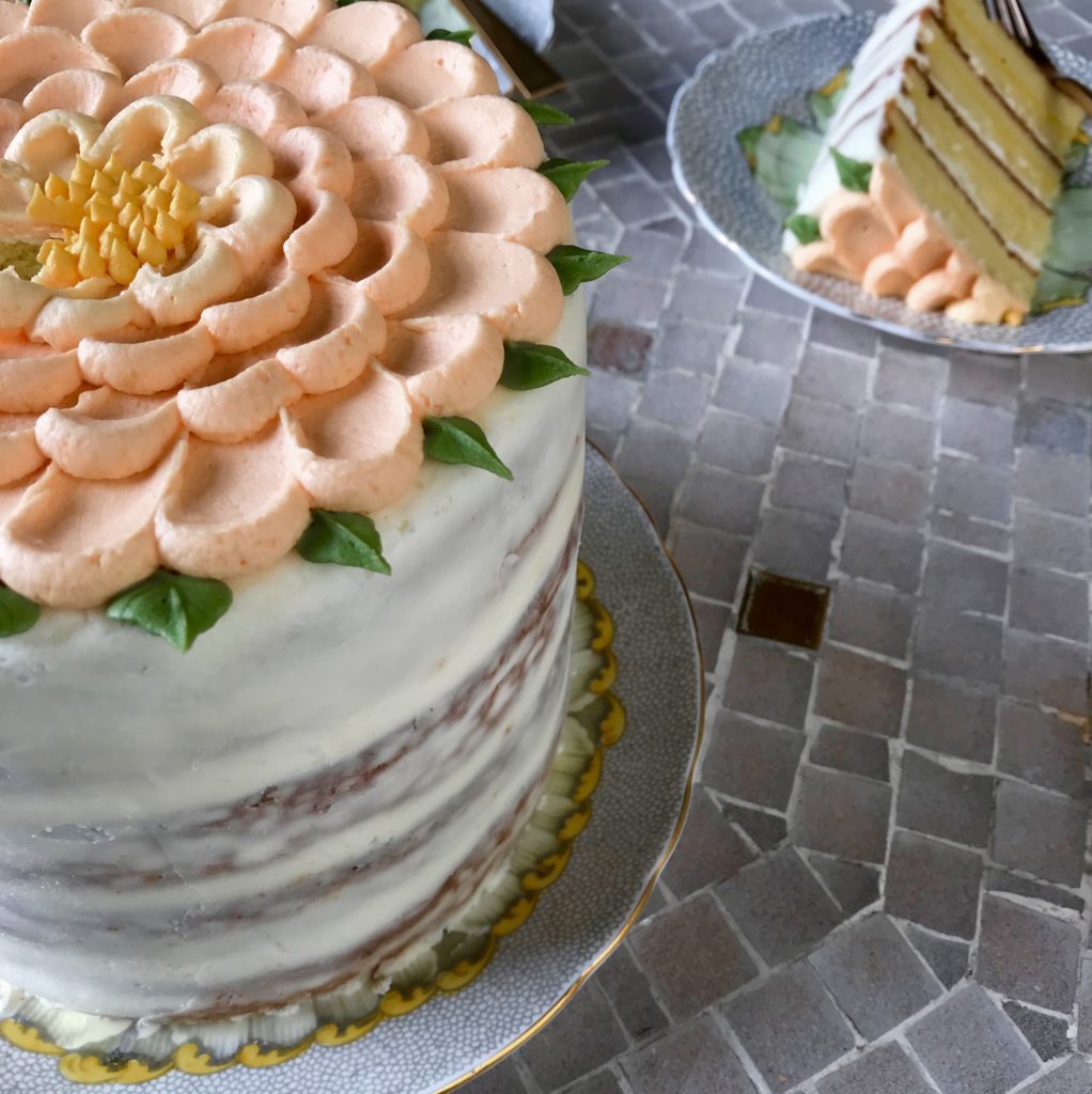 Zinnia Cake