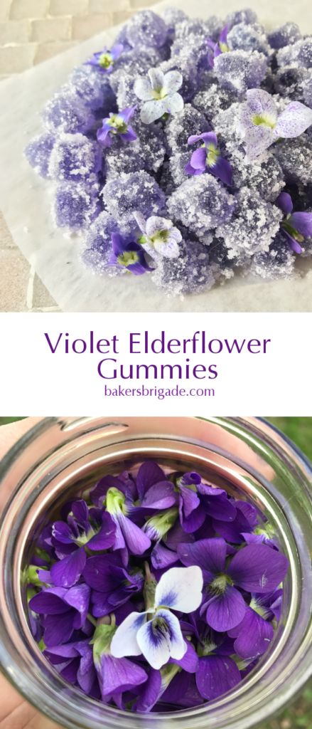 Violet Elderflower Gummies