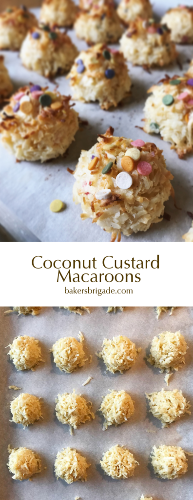 Coconut Custard Macaroons