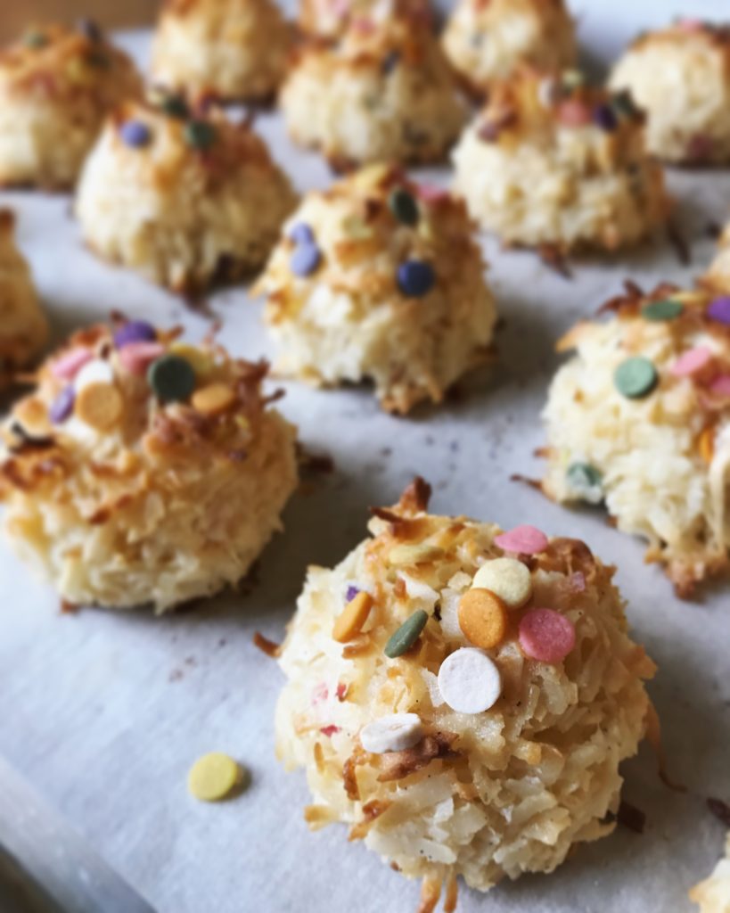 Coconut Custard Macaroons