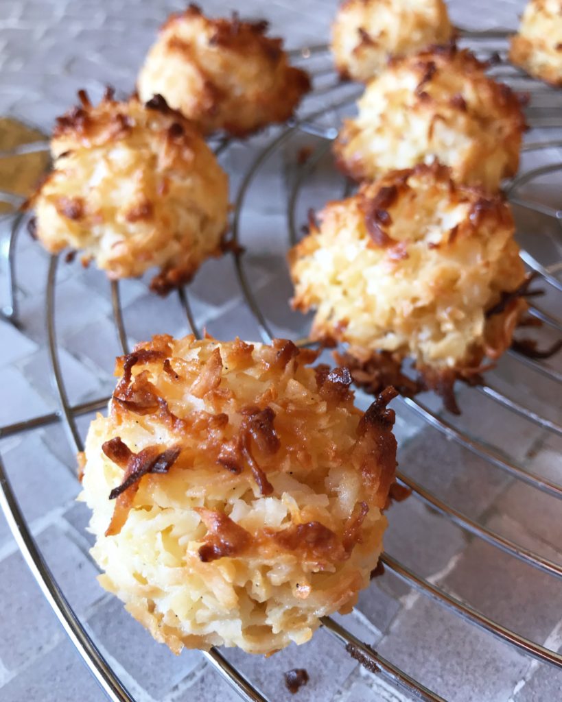 Coconut Custard Macaroons