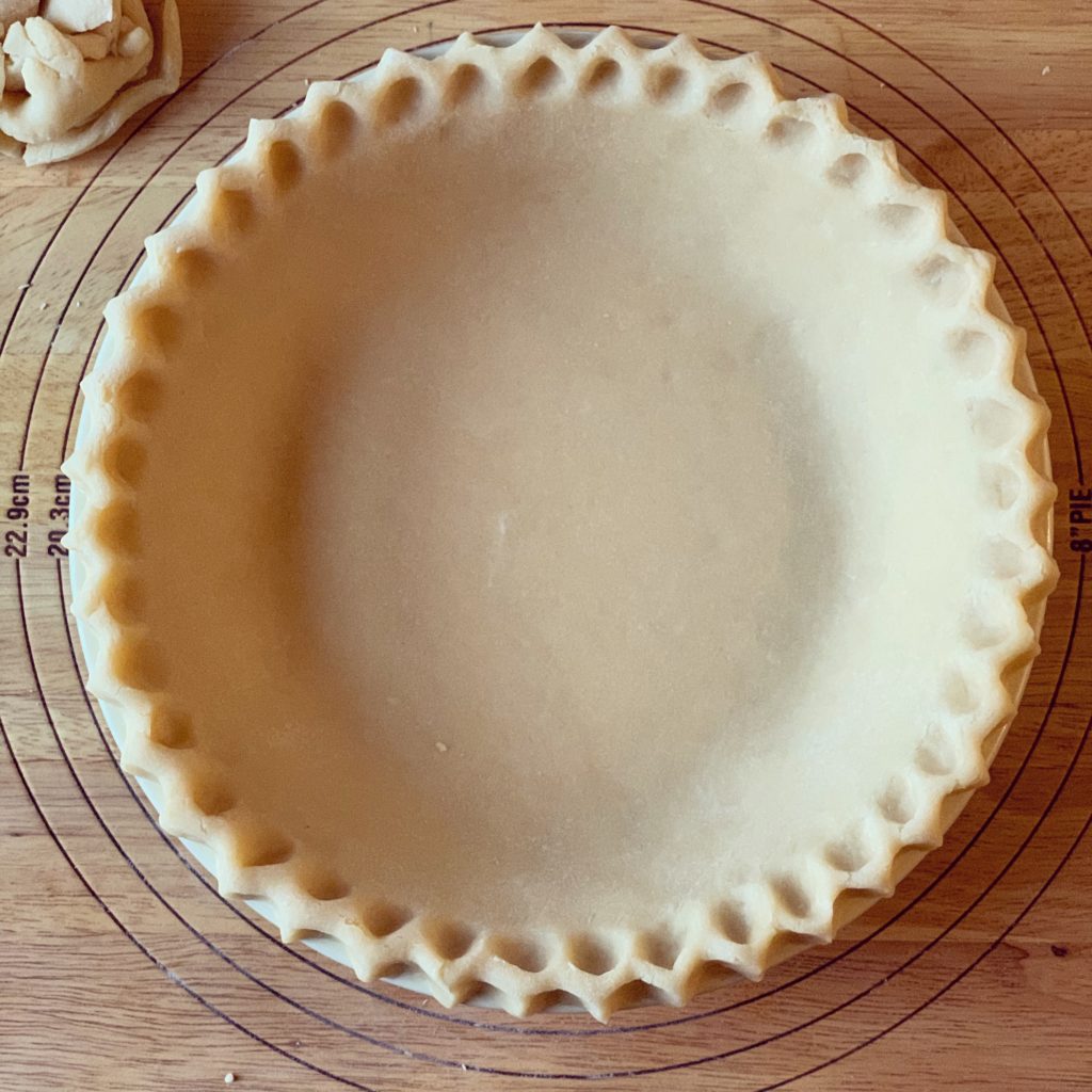 Bourbon Butterscotch Pie with Molasses Whipped Cream