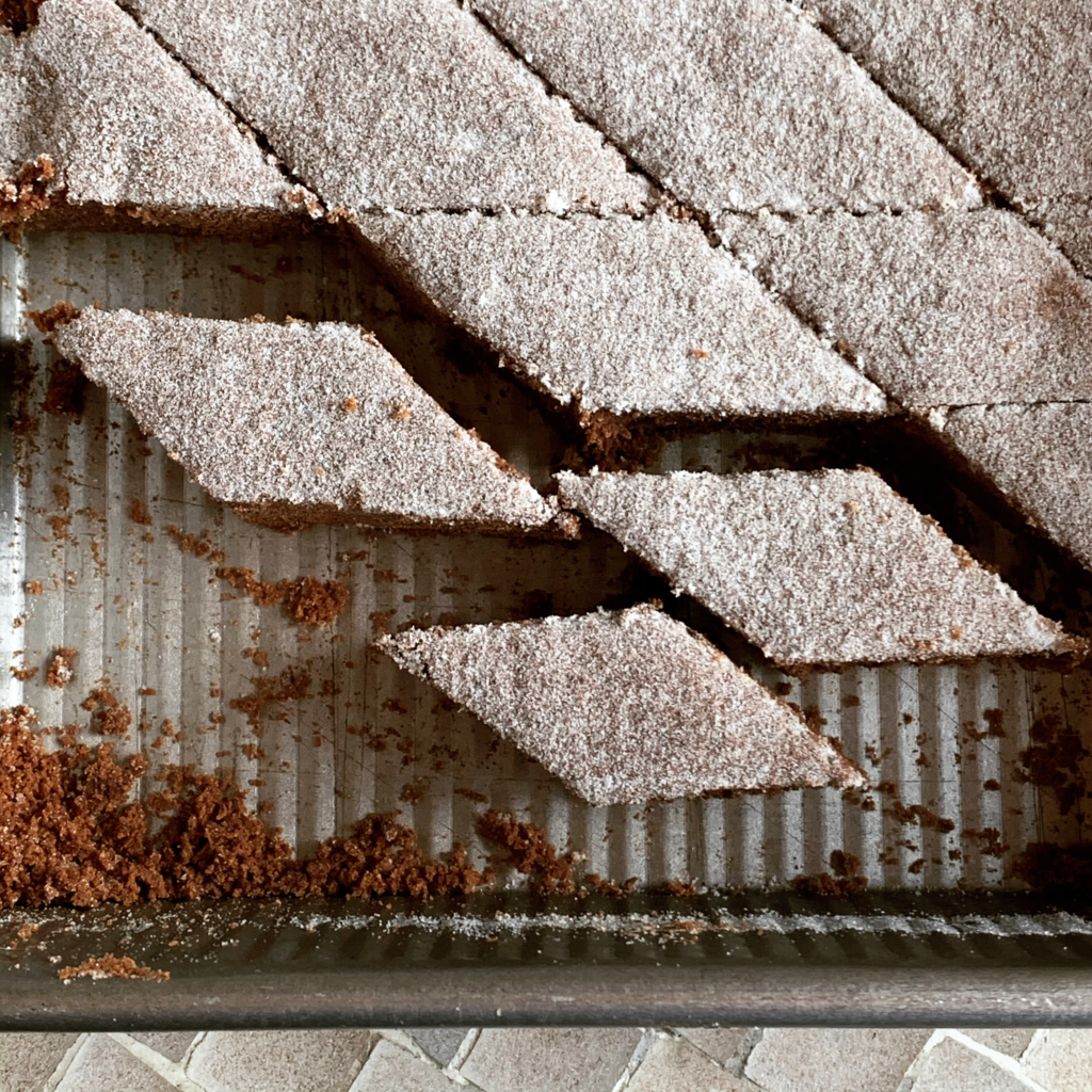 Chocolate Rye Shortbread