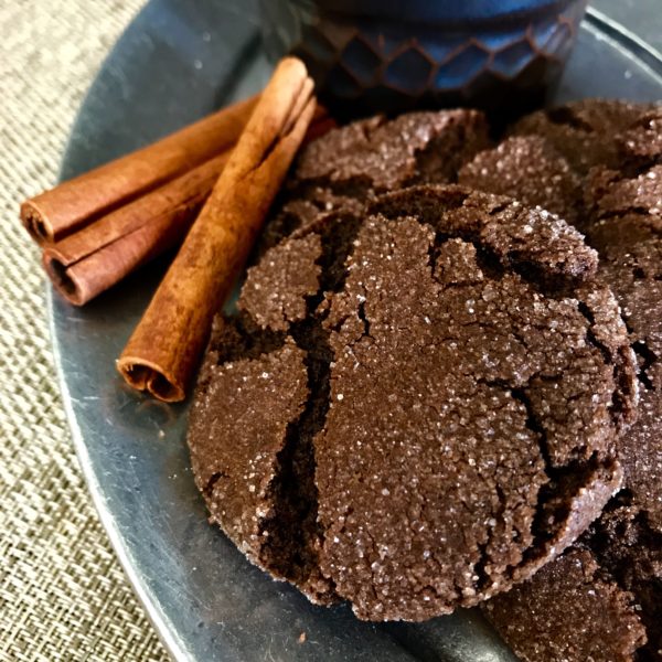 chewy mexican hot chocolate cookies