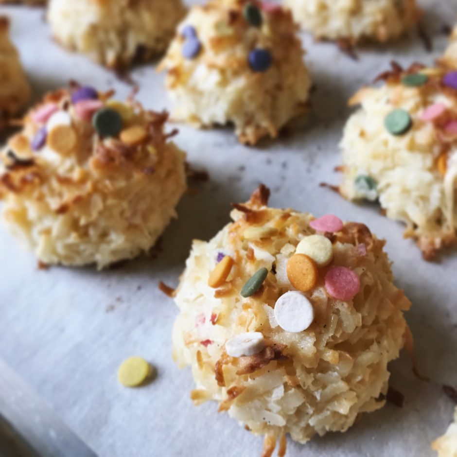 Coconut Custard Macaroons