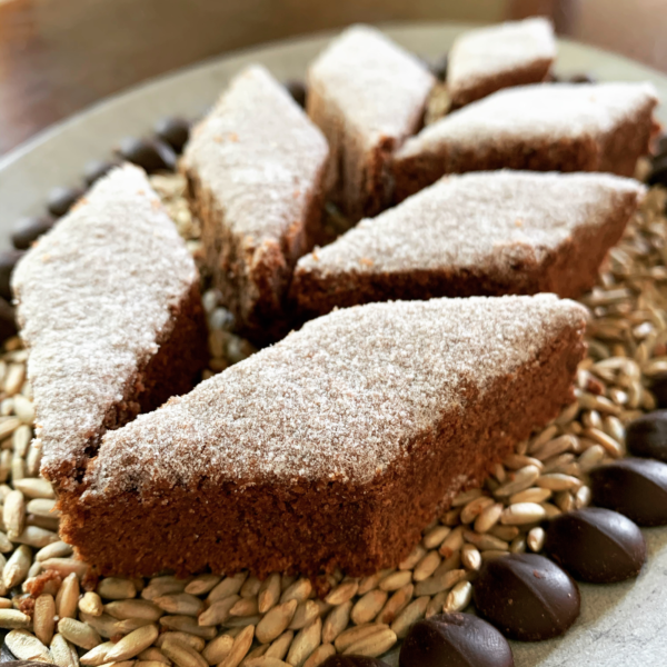 Chocolate Rye Shortbread